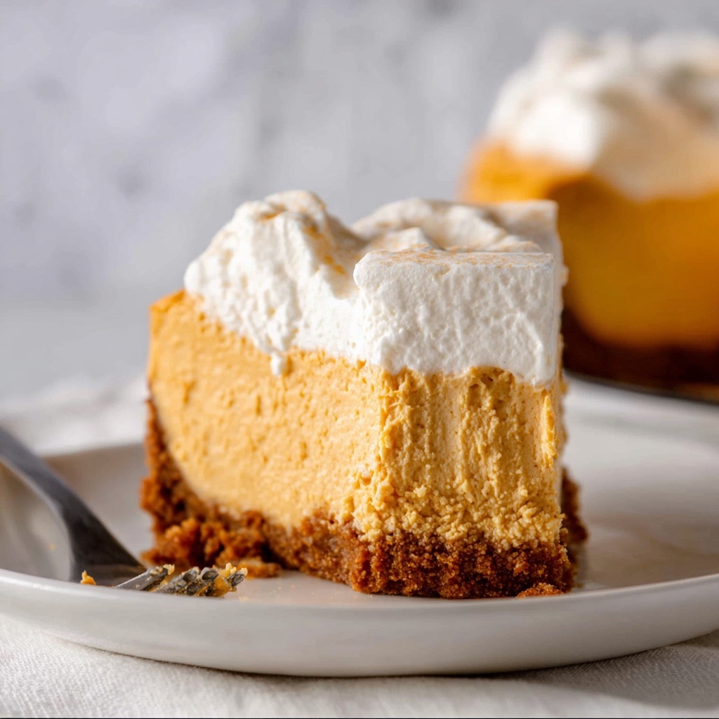 No Bake Pumpkin Cheesecake Recipe - Recipe Image