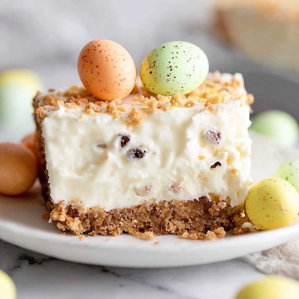 No Bake Easter Mini Egg Cheesecake Recipe - Recipe Image