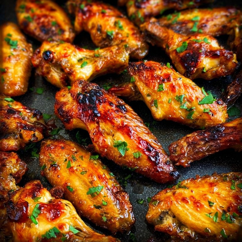 Baked Honey Wings Recipe - Recipe Image