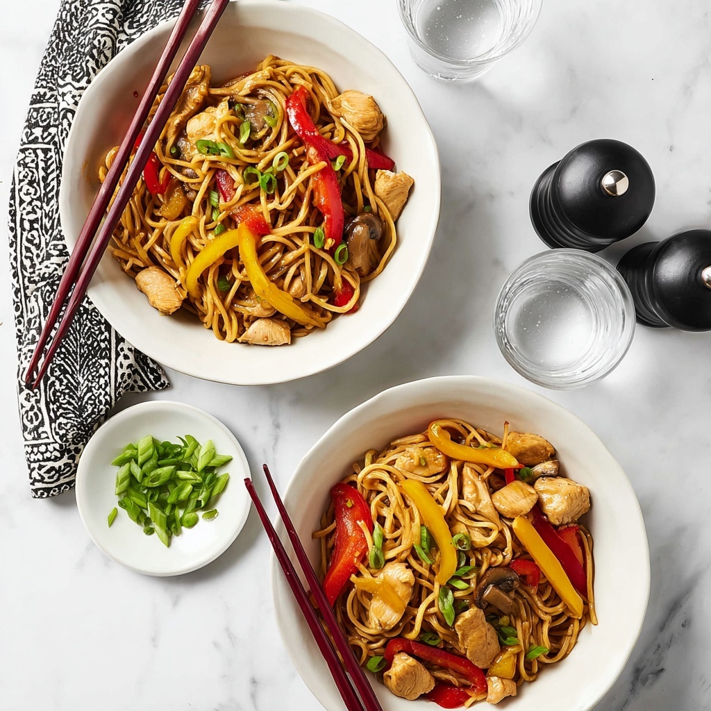 Easy Chicken Lo Mein Recipe - Recipe Image