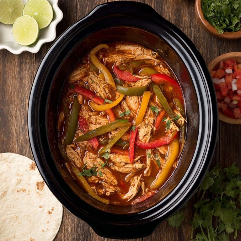Slow Cooker Chicken Fajitas Recipe