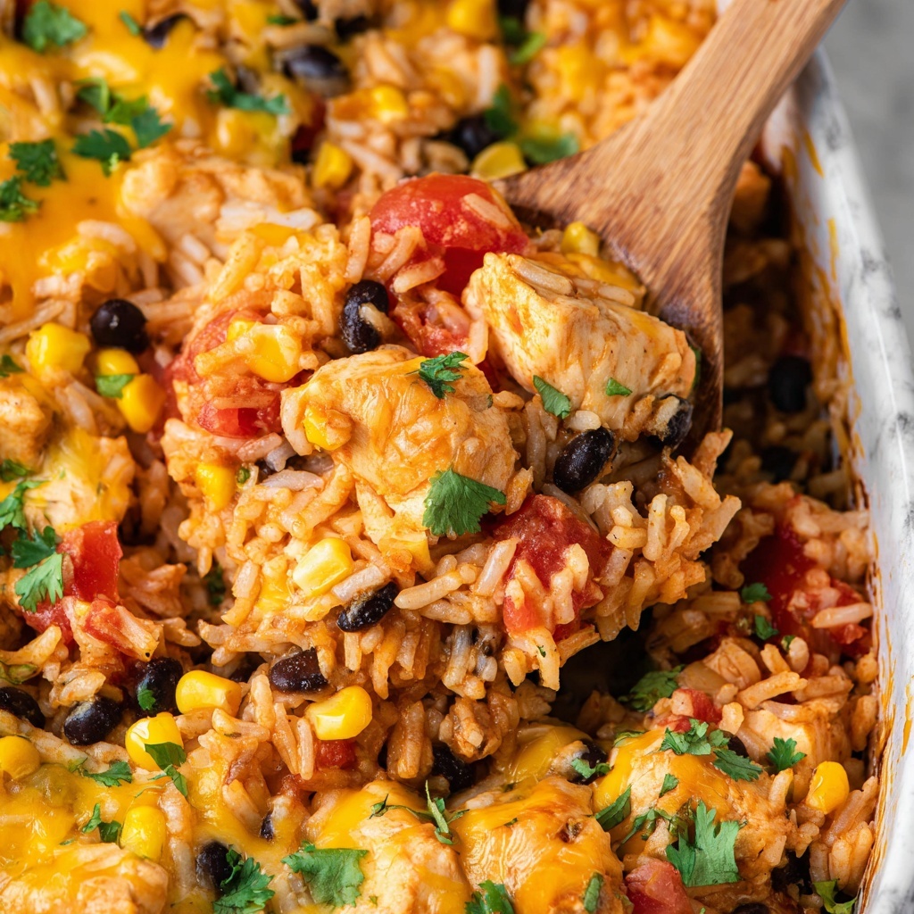 Mexican Chicken and Rice Skillet Recipe - Recipe Image