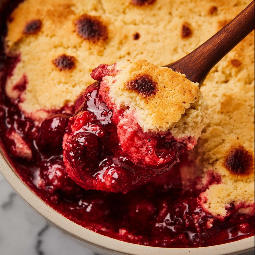 Slow Cooker Berry Cobbler Recipe - Recipe Image