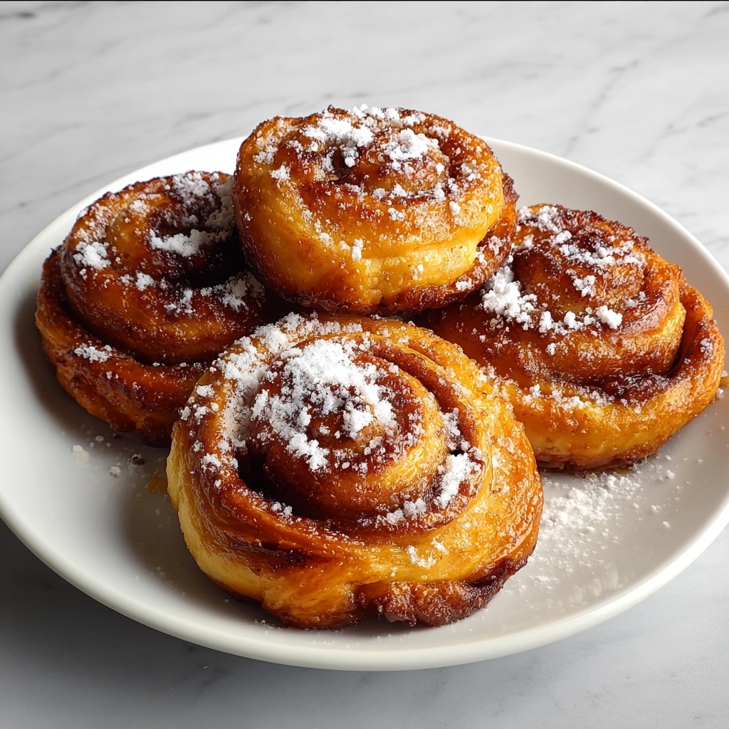 Vegan Puff Pastry Apple Doughnuts Recipe - Recipe Image