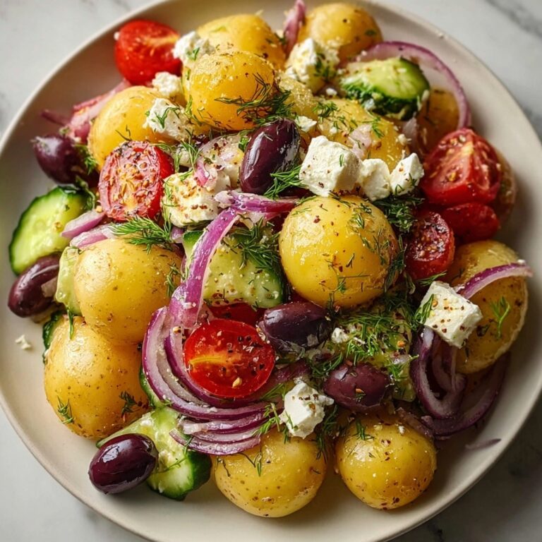Homemade Greek Potato Salad Recipe