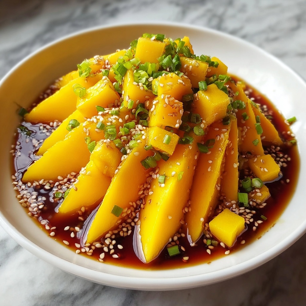 Homemade Mango Habanero Honey Garlic Sauce for Grilling Recipe - Recipe Image