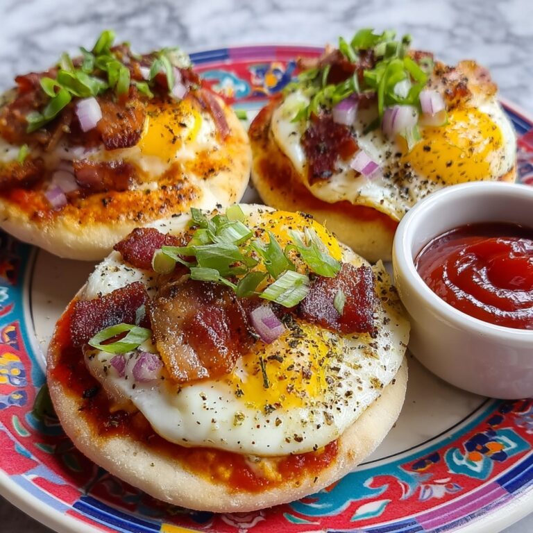 English Muffin Breakfast Pizza Recipe