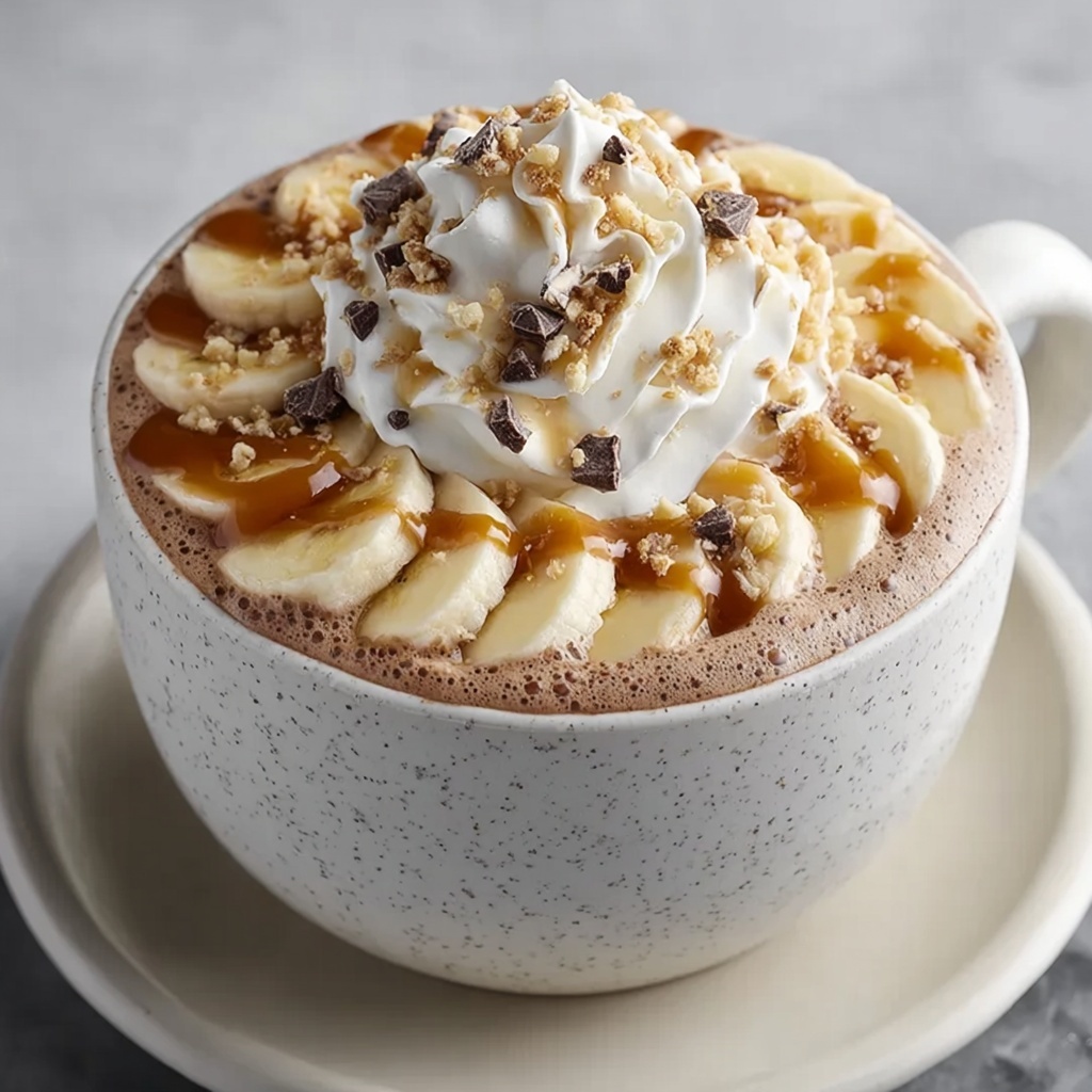 Creamy Banana Peanut Butter Coffee Smoothie Recipe - Recipe Image