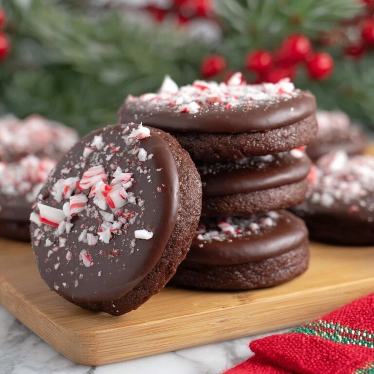 Chocolate Peppermint Mocha Cookies Recipe