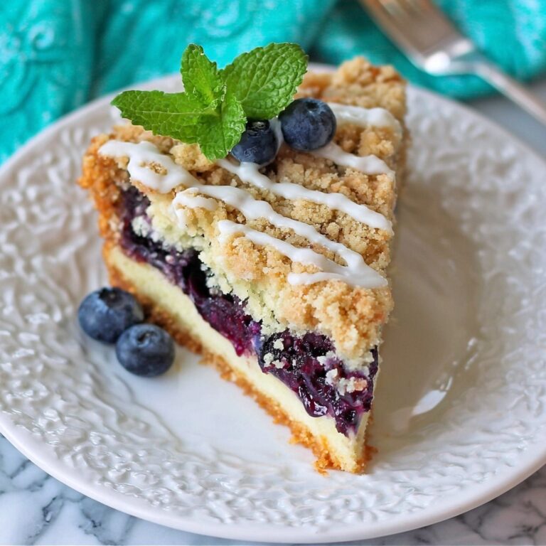 Blueberry Muffin Cheesecake Pie Recipe