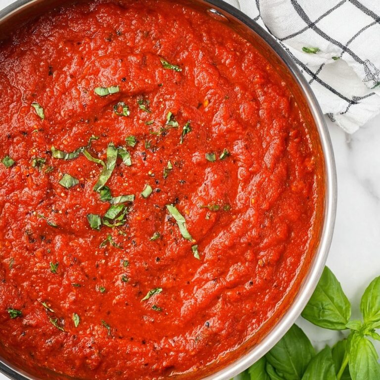Homemade Marinara Sauce Recipe