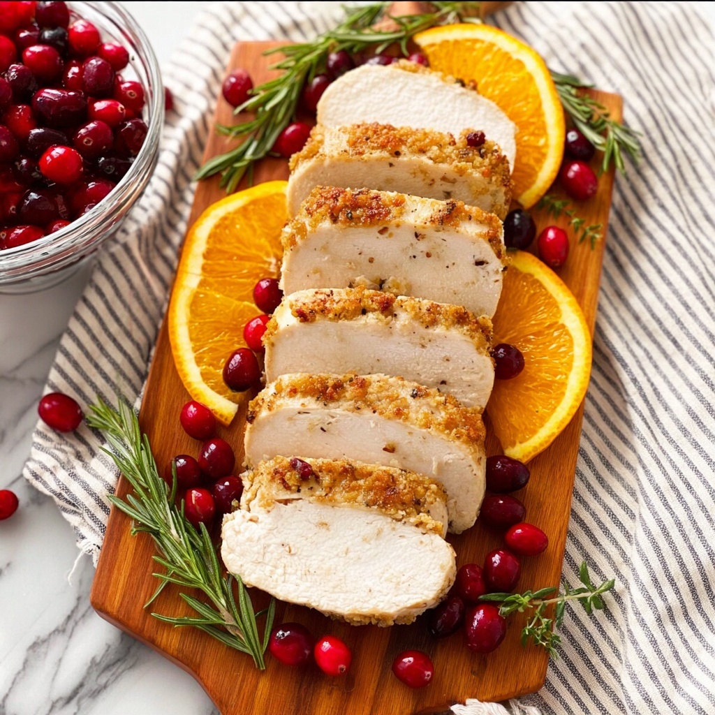Crock Pot Cranberry Orange Turkey Breast Recipe - Recipe Image
