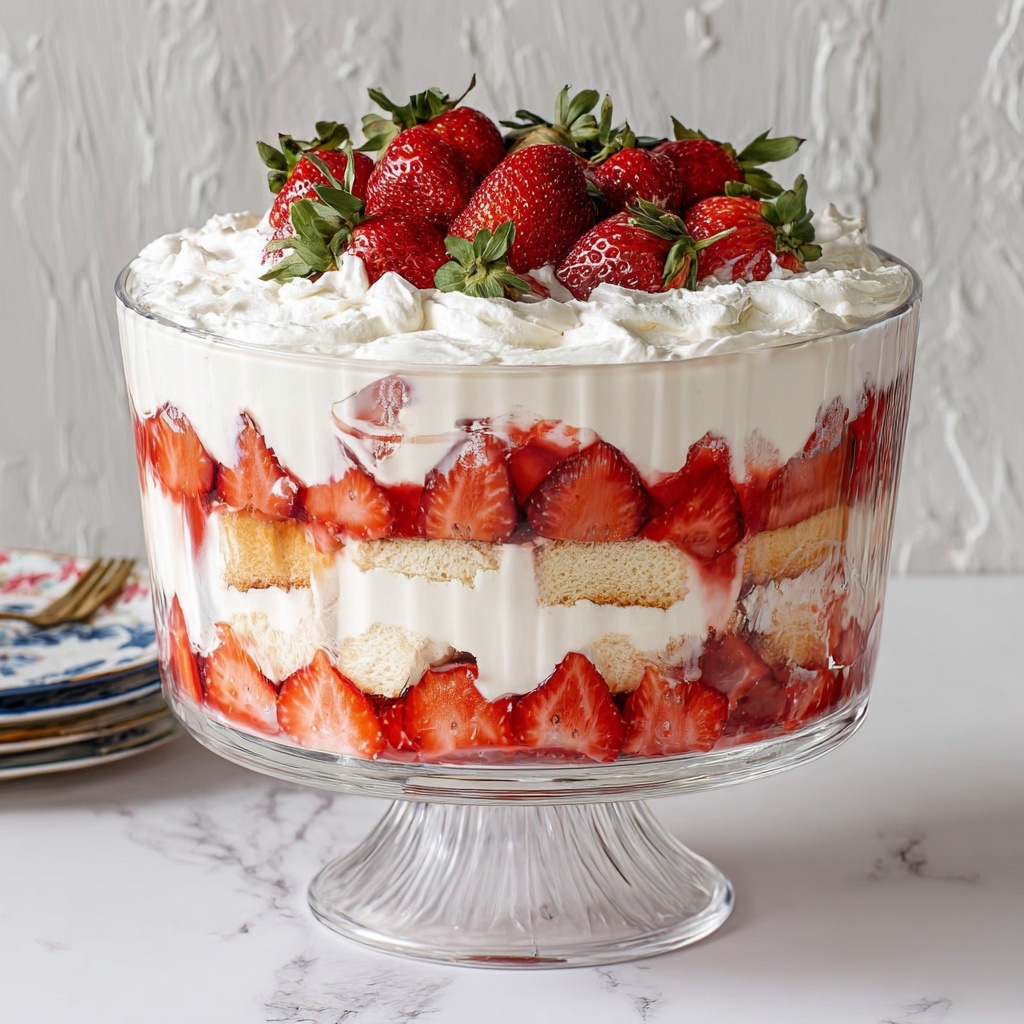 Strawberry Trifle (Quick and Easy) Recipe - Recipe Image