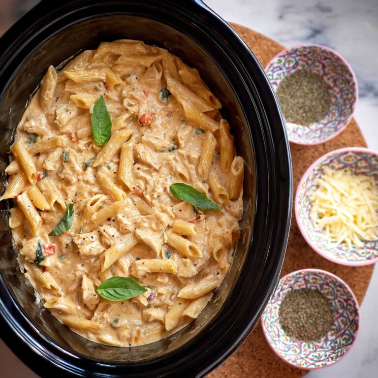 Slow Cooker Olive Garden Chicken Pasta Recipe