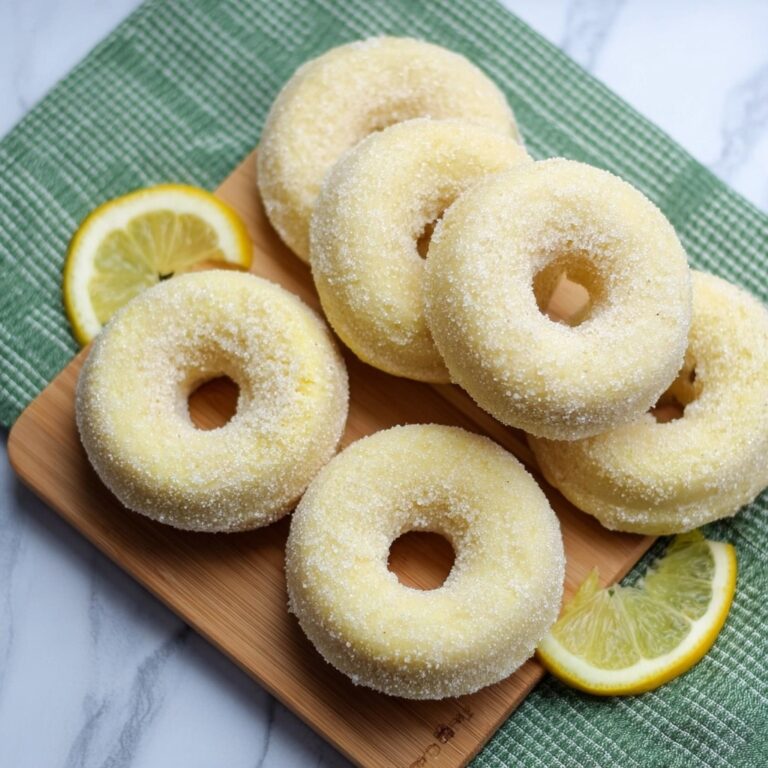 Lemon Donuts Recipe