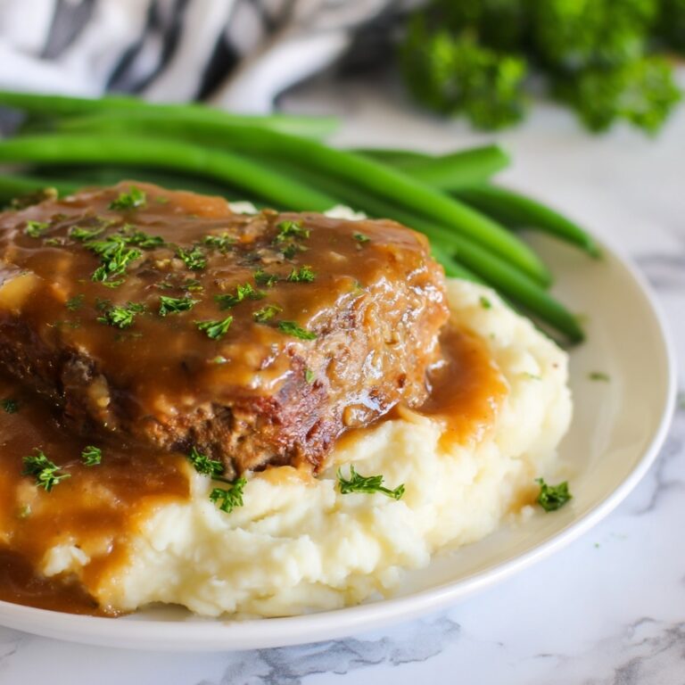 Slow Cooker Salisbury Steak Recipe
