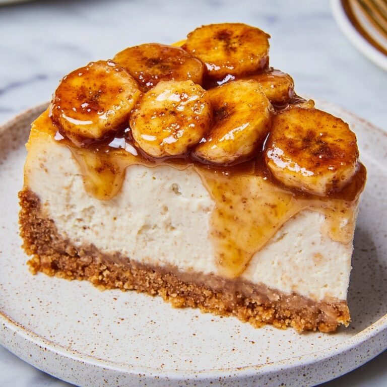 Banana Foster Cheesecake Recipe