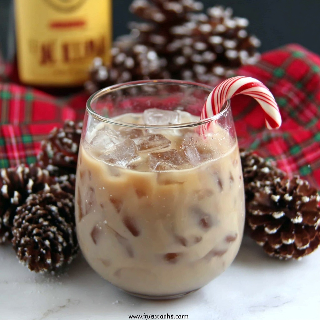 Holiday Chocolate White Russian Recipe - Recipe Image