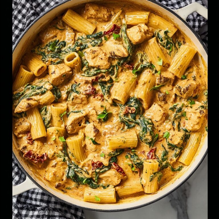 Creamy Tuscan Chicken Pasta Recipe