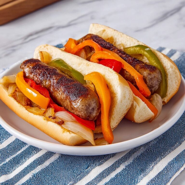 Slow Cooker Sausage and Peppers Recipe