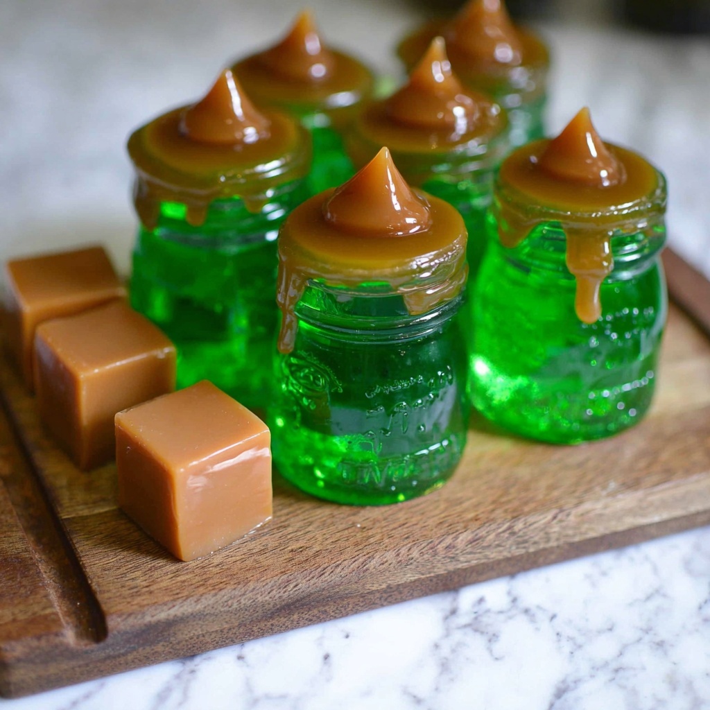 Caramel Apple Jello Shots Recipe - Recipe Image