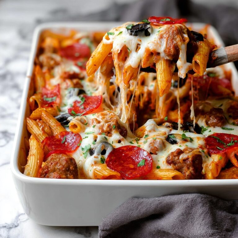 Pizza Pasta Bake Recipe
