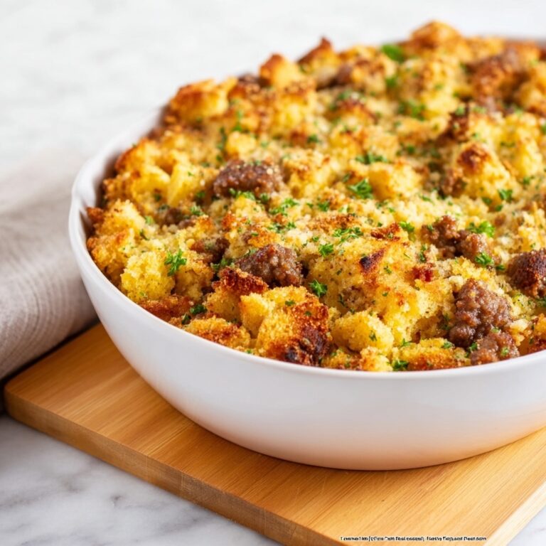 Sausage Cornbread Stuffing Recipe