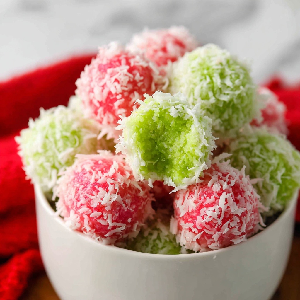 Christmas Jello Balls Recipe - Recipe Image