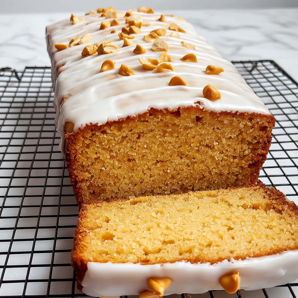 Butterscotch Bread Loaf with Butterscotch Glaze Recipe - Recipe Image
