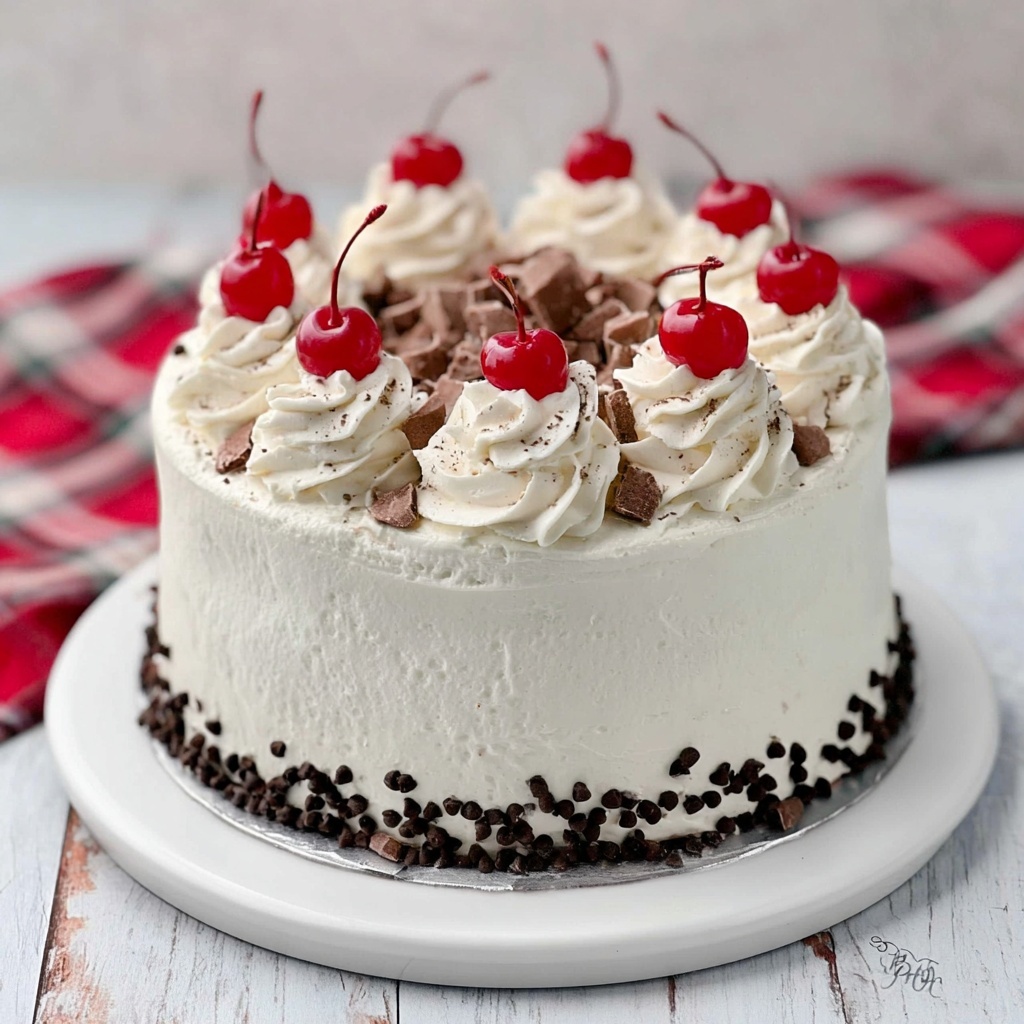 Cherry Garcia Cake Recipe - Recipe Image