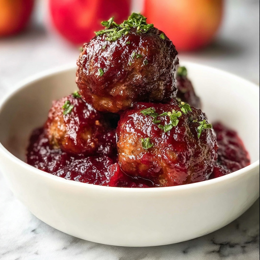 Cranberry Meatballs Recipe - Recipe Image