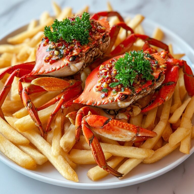 Yummy Crab Seasoned Fries Recipe
