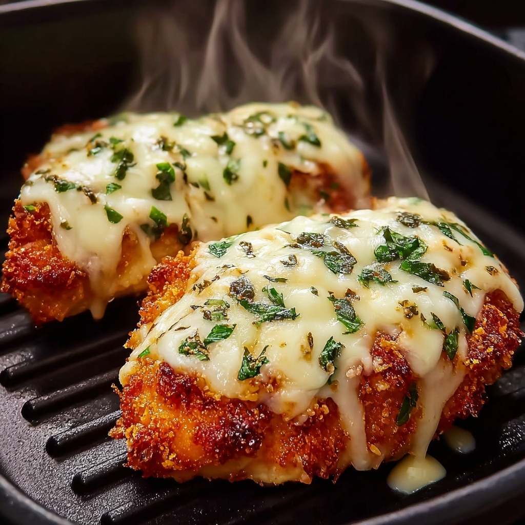 Guilt-Free Air Fryer Chicken Parmesan Recipe - Recipe Image