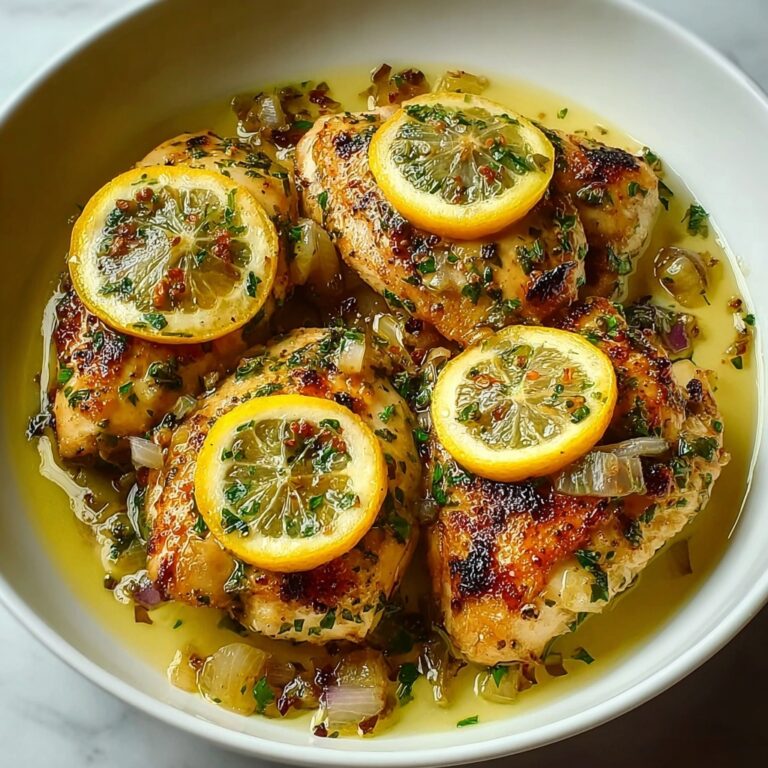 Savory Lemon Shallot Chicken in Just 30 Minutes Recipe