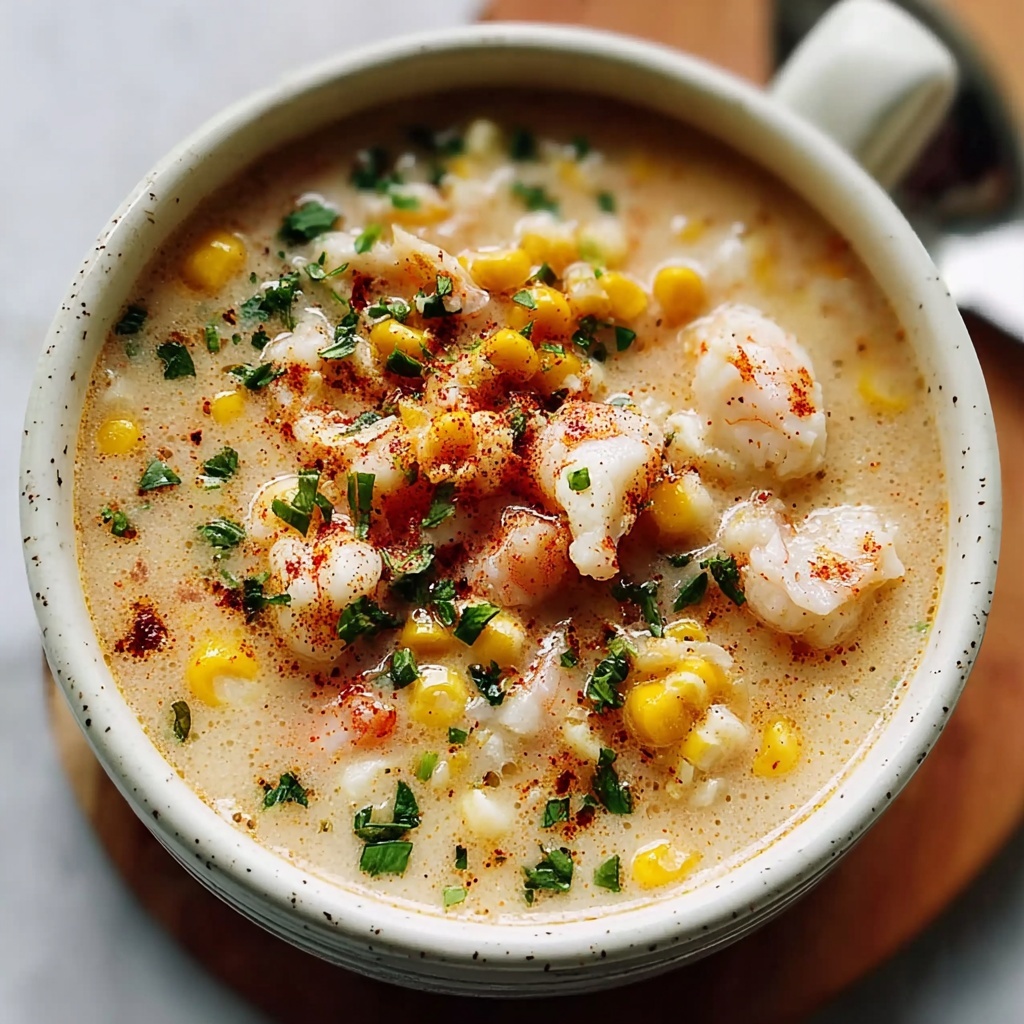 Irresistibly Creamy Bobby Flay’s Crab & Corn Chowder Delight Recipe - Recipe Image