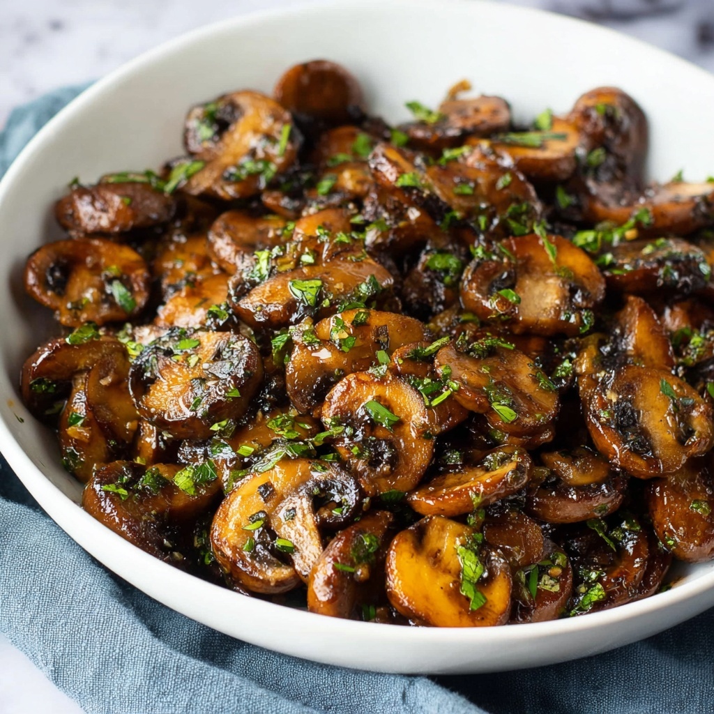 Sauteed King Trumpet Mushrooms Recipe - Recipe Image