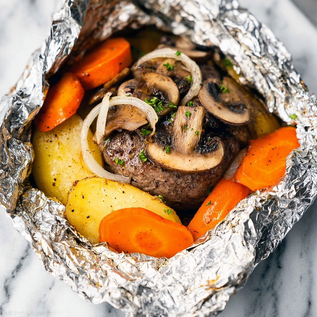 Hobo Dinner Foil Packets Recipe - Recipe Image