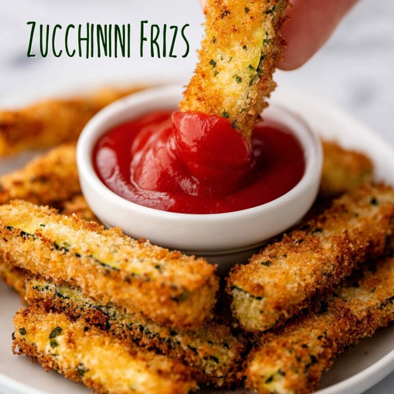 Baked Parmesan Zucchini Fries Recipe