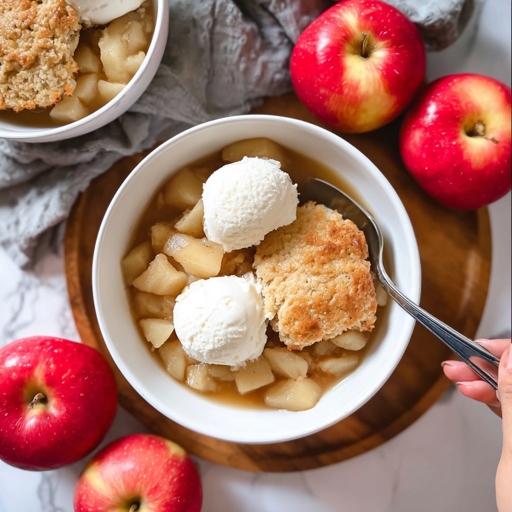 Classic Apple Cobbler Recipe - Recipe Image