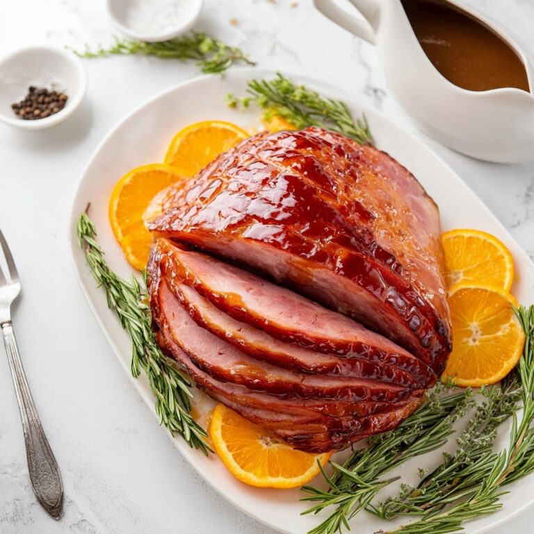 Crock Pot Honey Glazed Ham Recipe
