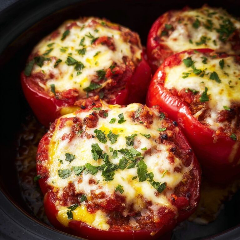 Crockpot Stuffed Peppers Recipe