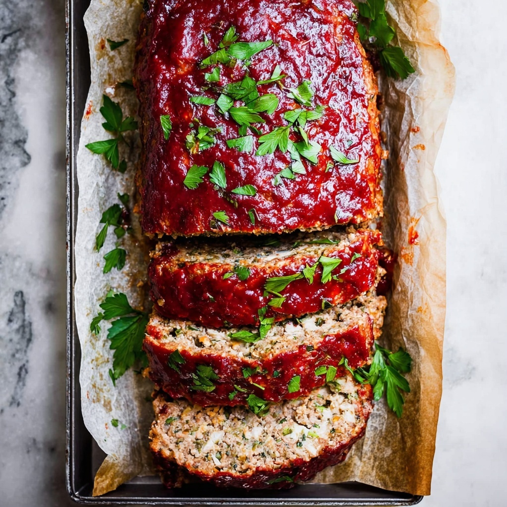 Greek Turkey Zucchini Meatloaf Recipe - Recipe Image