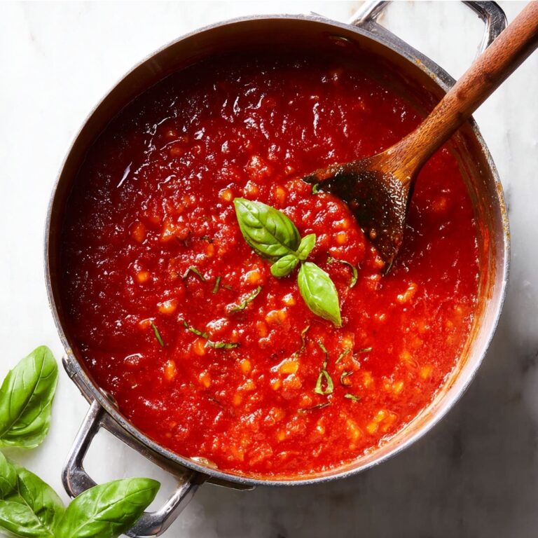 Easy Homemade Marinara Sauce Recipe