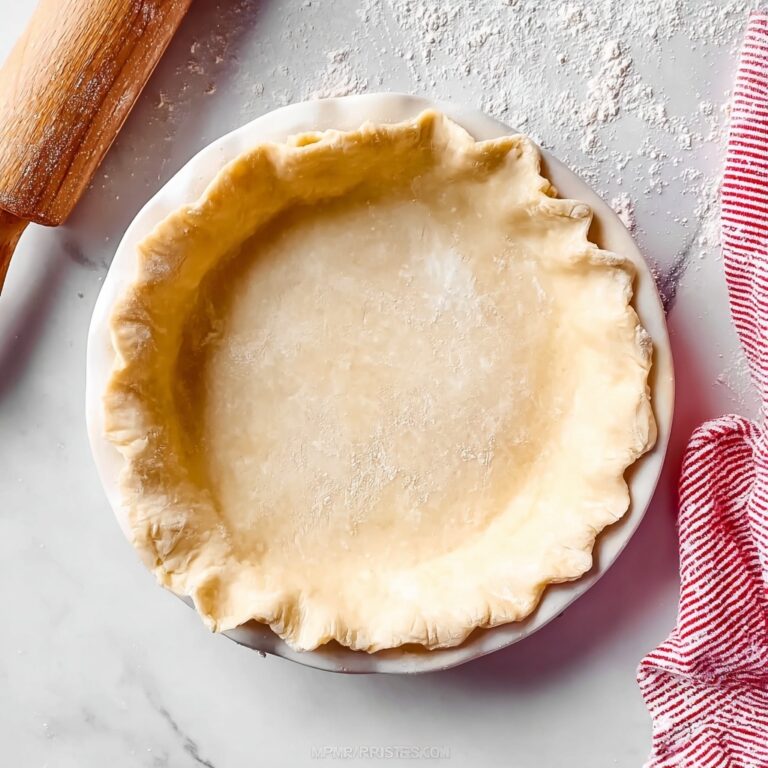 Easy Homemade Pie Crust Recipe
