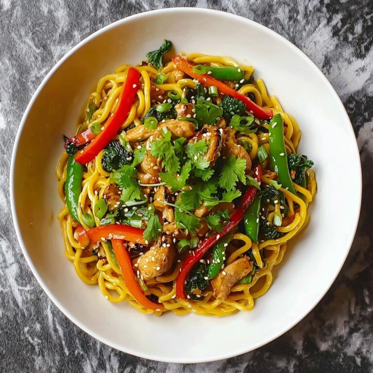 Chicken Stir Fry with Noodles Recipe