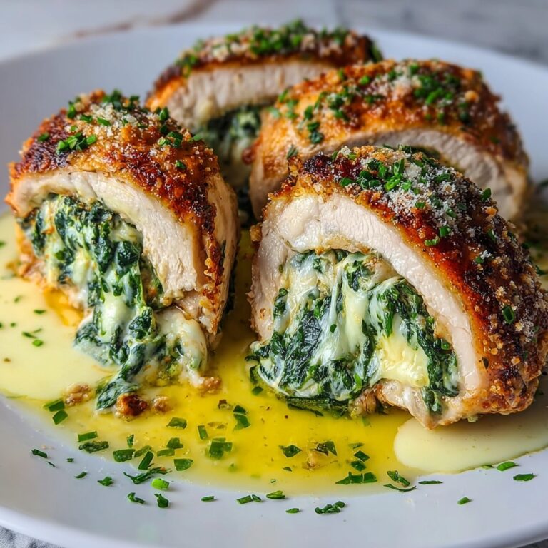 Spinach and Ricotta Stuffed Chicken Breasts Recipe