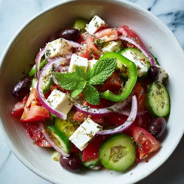 Greek Cucumber Tomato Feta Salad Recipe