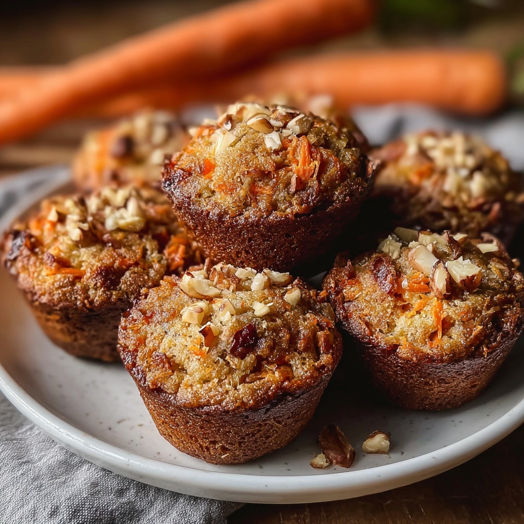 One-Bowl Carrot Oatmeal Muffins Recipe - Recipe Image