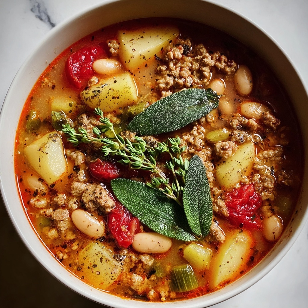 Apple Sage Turkey Chili Recipe - Recipe Image