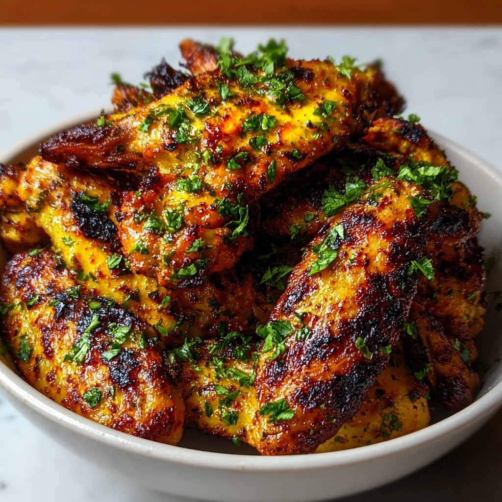 Cajun Spiced Chicken Wings Recipe - Recipe Image
